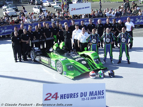 Highcroft Racing og deres HPD i et spændende farver.
